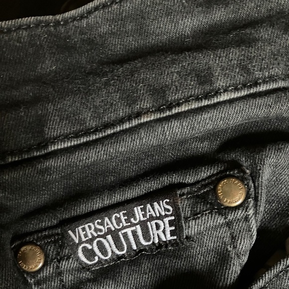 VJC Black Denim with Embroidery 34x30 - Picture 4 of 10